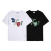 長褲, 衛褲, 短袖, 夾克, T恤, GUCCI, Burberry - YES808#高端品質 獨家定製 巴寶莉Burberry @我的世界聯名限定字母logo背後刺繡圓領短袖 采