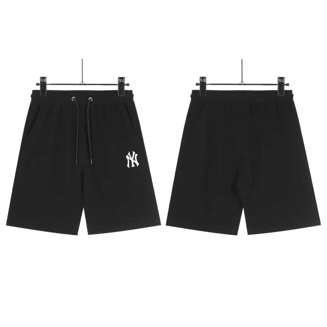 長褲, 衛褲, 短褲, 短袖, 夾克, T恤, GUCCI, Burberry - KL#L23 MLB洋基隊 NY23FW夏季最新簡約純色刺繡logo小標短褲 夏季衣櫃必備單品 擺脫夏季炎熱