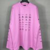 長袖, 短袖, T恤 - XT5005 實拍圖BALENCI*GA 巴黎BALENCI*GA#2024春夏季新款