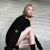 防曬衣, 長袖, 衛衣, 短褲, 棒球服, 夾克 - QU #D09 #STONE ISLAND 石頭島官網同步圓領長袖袖章衛衣 外單訂貨 面料 輔