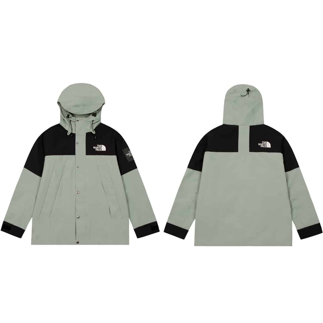 防曬衣, 長袖, 襯衫, 衛衣, 短褲, 棒球服, 夾克 - QU#D05 THE NORTH FACE 北面白標 TNF 22ss 拼色刺繡連帽戶外沖鋒衣 今年的沖