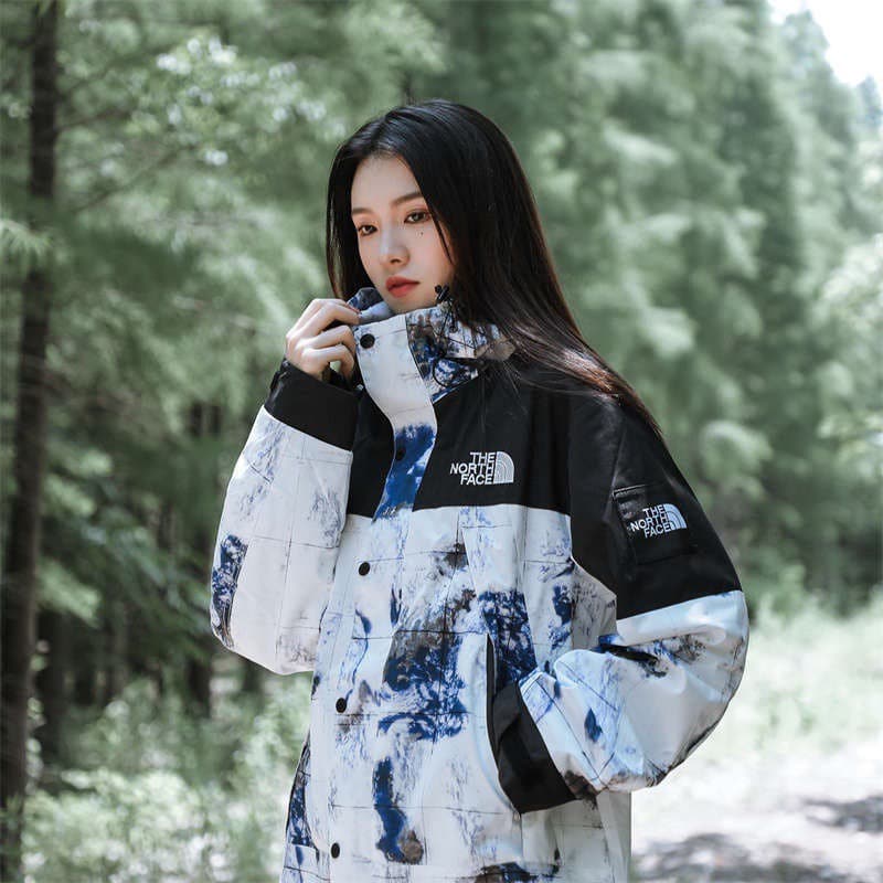防曬衣, 長袖, 襯衫, 衛衣, 短褲, 棒球服, 夾克 - QU#D05 THE NORTH FACE 北面白標 TNF 22ss 拼色刺繡連帽戶外沖