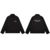 防曬衣, 長袖, 襯衫, 衛衣, 短褲, 棒球服, 夾克 - QU#D36 FEAR OF GOD FOG 7th翻領植絨印花教練夾克男寬松純色輕薄第七季高街