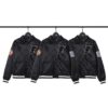 長褲, 長袖, 衛衣, 棒球服, 夾克 - ET G002# FEAR OF GOD FOG第五季陳冠希同款敬畏上帝飛行教練夾克棒球服 高品質 原版