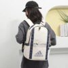 - DU#5070 新款 純棉布 雙繡 香奈兒 小香風 粗紋 棉布 大香 顏色黑色金標 黑色黑標 白色 棕色