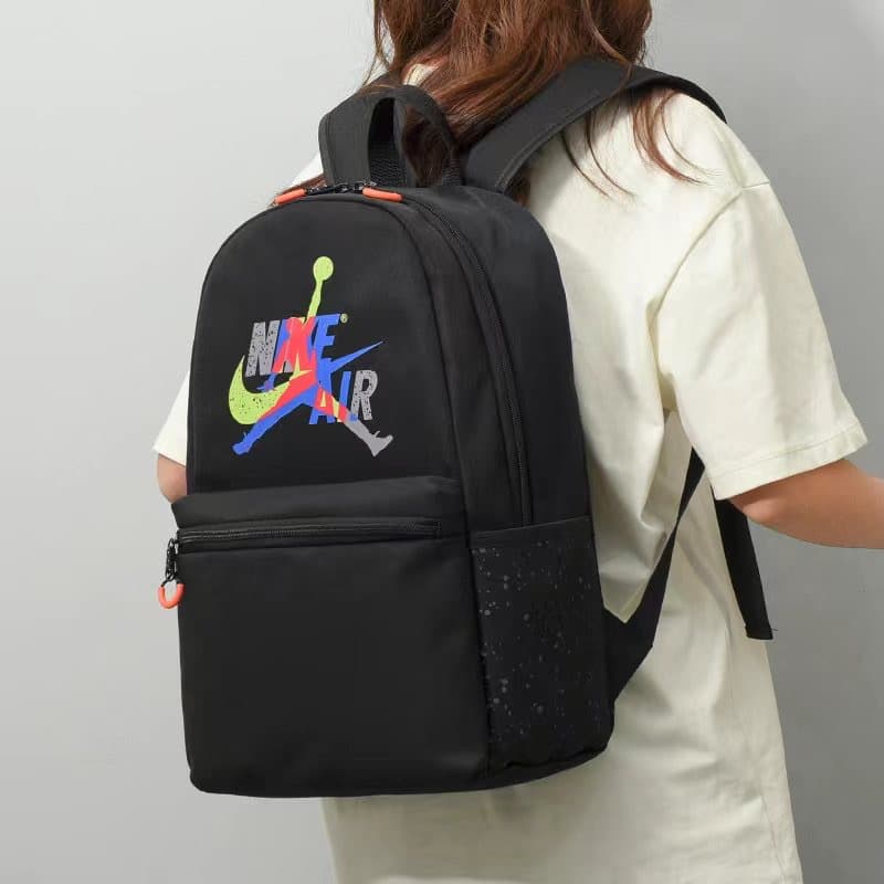 - DU#669 AIR JORDAN喬丹飛人 男女校園高中大學生書包時尚百搭休閒雙肩包戶外運動大容量背包 顏色