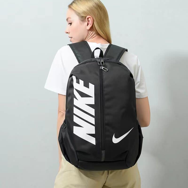 - DU6610 NIKE耐克 男女大容量運動背包電腦包時尚潮流百搭休閒雙肩包校園高中大學生書包 顏色 黑色