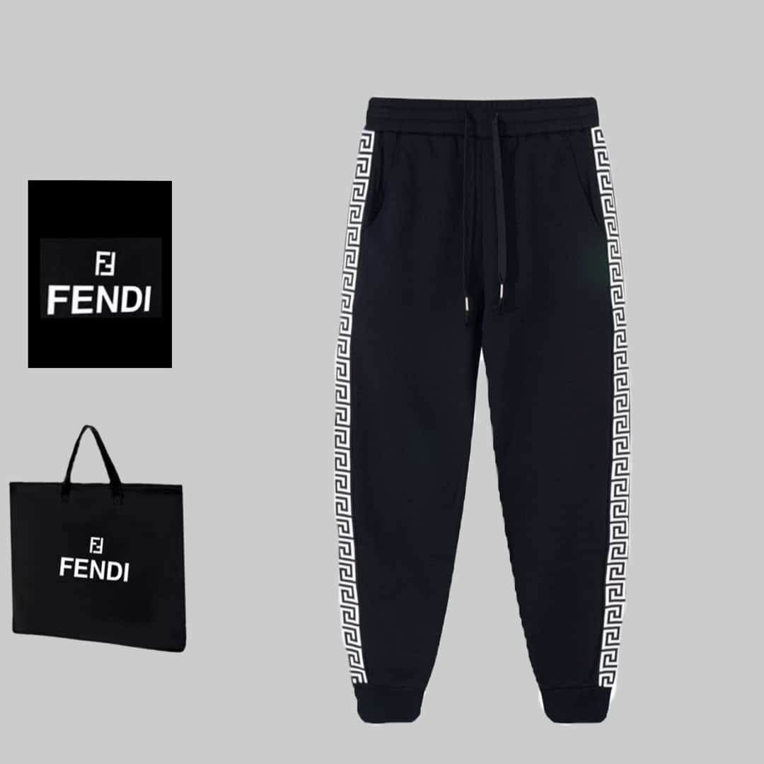 長褲 - BJK GIVENCHY 紀梵希 織帶字母拼接 LoGO標識。長褲褲、高品質牛肚面料、🏓特別手感、超級質感