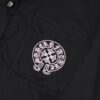 長褲, 襯衫, 衛衣, Burberry - CH克家馬蹄刺繡十字架銀飾襯衫 追求品質絕對保證質量 紋路清晰可見 質感柔軟細
