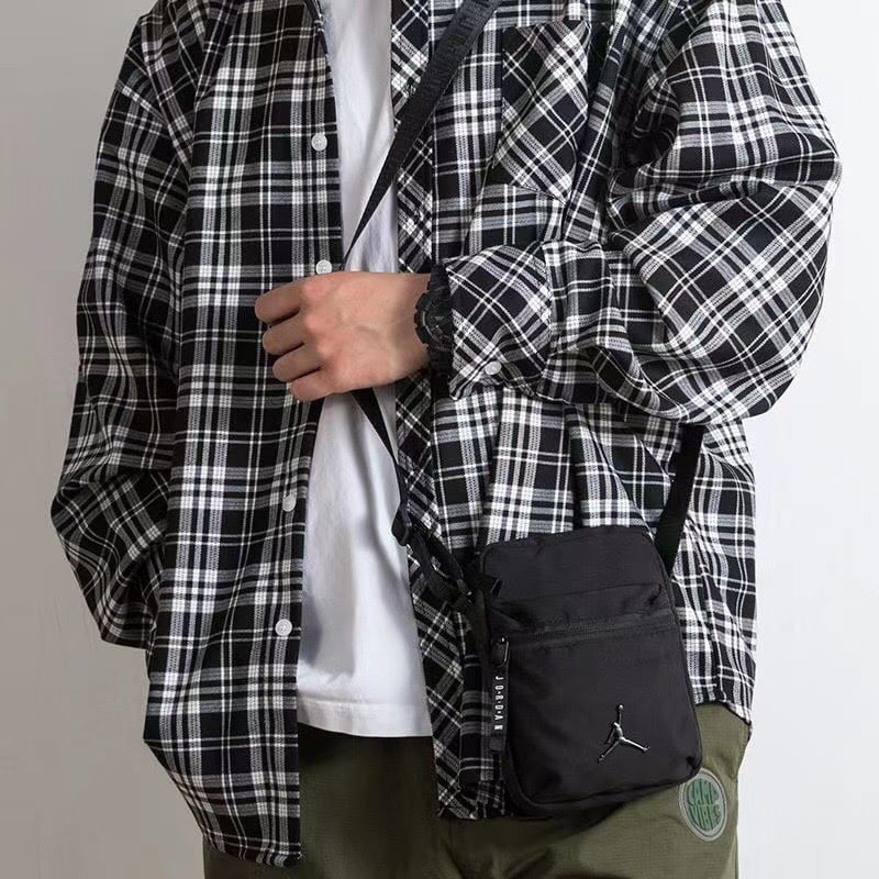 長褲, 長袖, 襯衫, 衛衣, Burberry - 款號#ok4026 Air Jordan喬丹新款單肩包斜跨包 男女同款基礎小包 休閒運動旅行單品好物 也很好