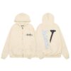 長褲, 長袖, 襯衫, 衛褲, 衛衣, Burberry - 跑量價 QC V117 VLONE高品質藍色大V連帽衛衣 超高性價比 隨意對比 面料380克純棉面料 非常
