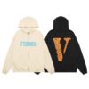 長褲, 長袖, 襯衫, 衛褲, 衛衣, Burberry - 跑量價 QC V142 VLONE高品質鏤空立體大V拉鏈連帽衛衣外套 超高性價比 隨意對比 面料380克純