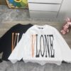 長袖, 衛褲, 衛衣, T恤 - 秋季新款 實拍圖～ QC V013 VLONE高品質大字母藍色大V長袖T恤 秋天可外穿 冬天可打底 一年四季可