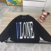 長褲, 長袖, 襯衫, 衛褲, 衛衣, T恤, Burberry - 秋季新款 實拍圖～ QC V011 VLONE高品質大字母紫色大V長袖T恤 秋天可外穿 冬天可打底 一年四季可