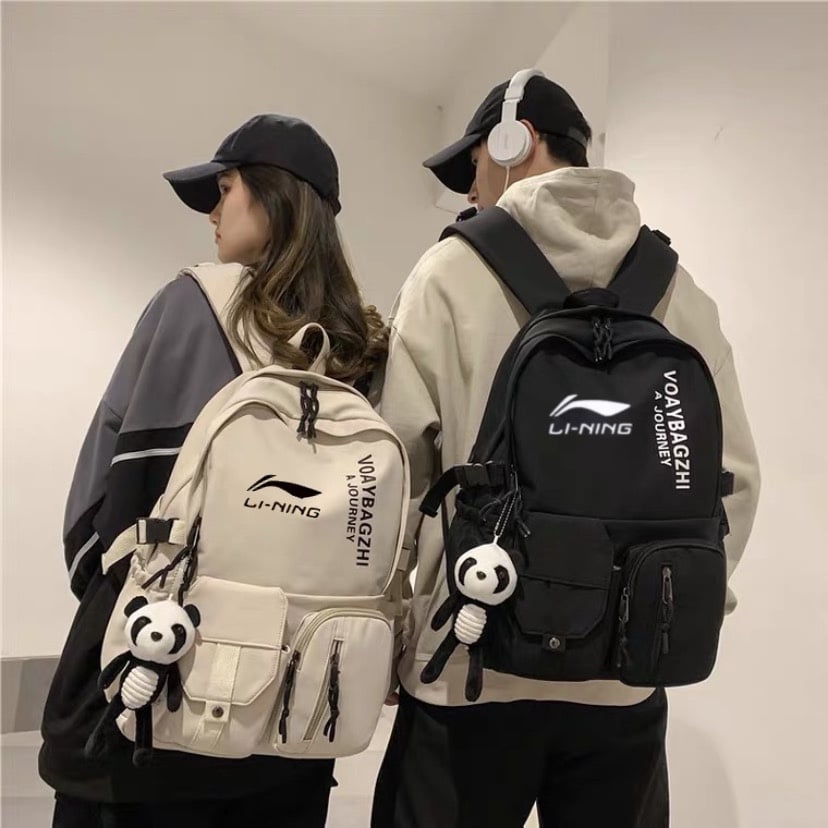 長褲, 長袖, 襯衫, 衛褲, 衛衣, 夾克, T恤, Burberry - OK#1081 2021新款開學季中國李寧雙肩包國潮大容量ln背包學生包旅行男女同款 LINING李寧 街