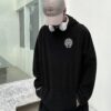 長袖, 襯衫, 衛褲, 衛衣, 短袖, 夾克, T恤 - ChromeHearts克羅心滿印袖口貼皮格子襯衫 訂制提花面料 各種風格都可
