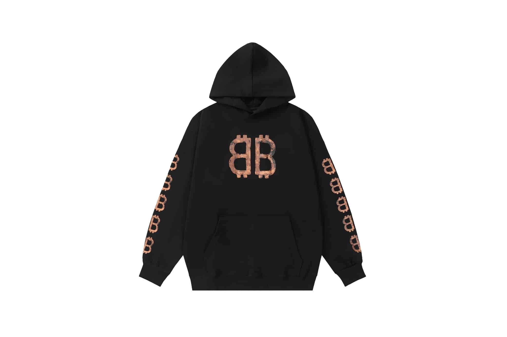 長褲, 襯衫, 衛衣, 短褲, 短袖, 夾克 - 9921# BALENCI*GA巴黎 23ss秋冬經典款連帽衛衣(毛圈) 定織定染400克