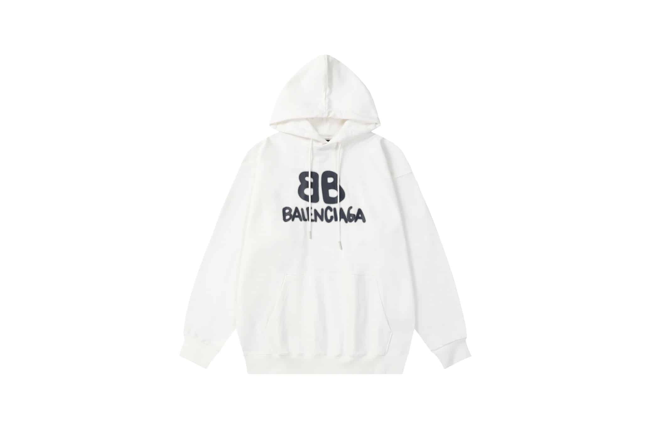 長褲, 襯衫, 衛衣, 短褲, 短袖, 夾克 - 9925# BALENCI*GA巴黎 23ss秋冬經典款連帽衛衣(毛圈) 定織定染400克