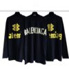 衛衣, 短袖 - 巴黎世家Balenciaga胸前ARIS印花短袖 面料採用32s240g雙紗精梳棉 印花為印花橢圓機進口厚