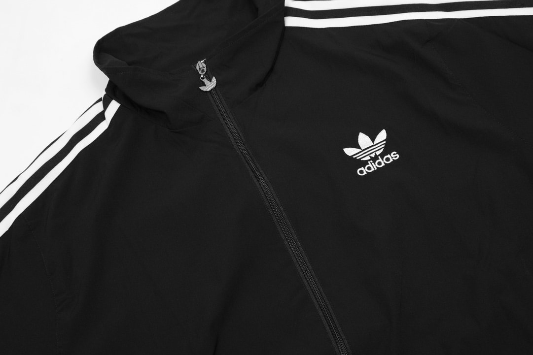 長褲, 長袖, 襯衫, 衛衣, 棒球服, 棉服, 夾克 - KL#J37 Adidas阿迪達斯三葉草經典三道槓刺繡小標夾克外套 出街回頭率超高的的夾克外套