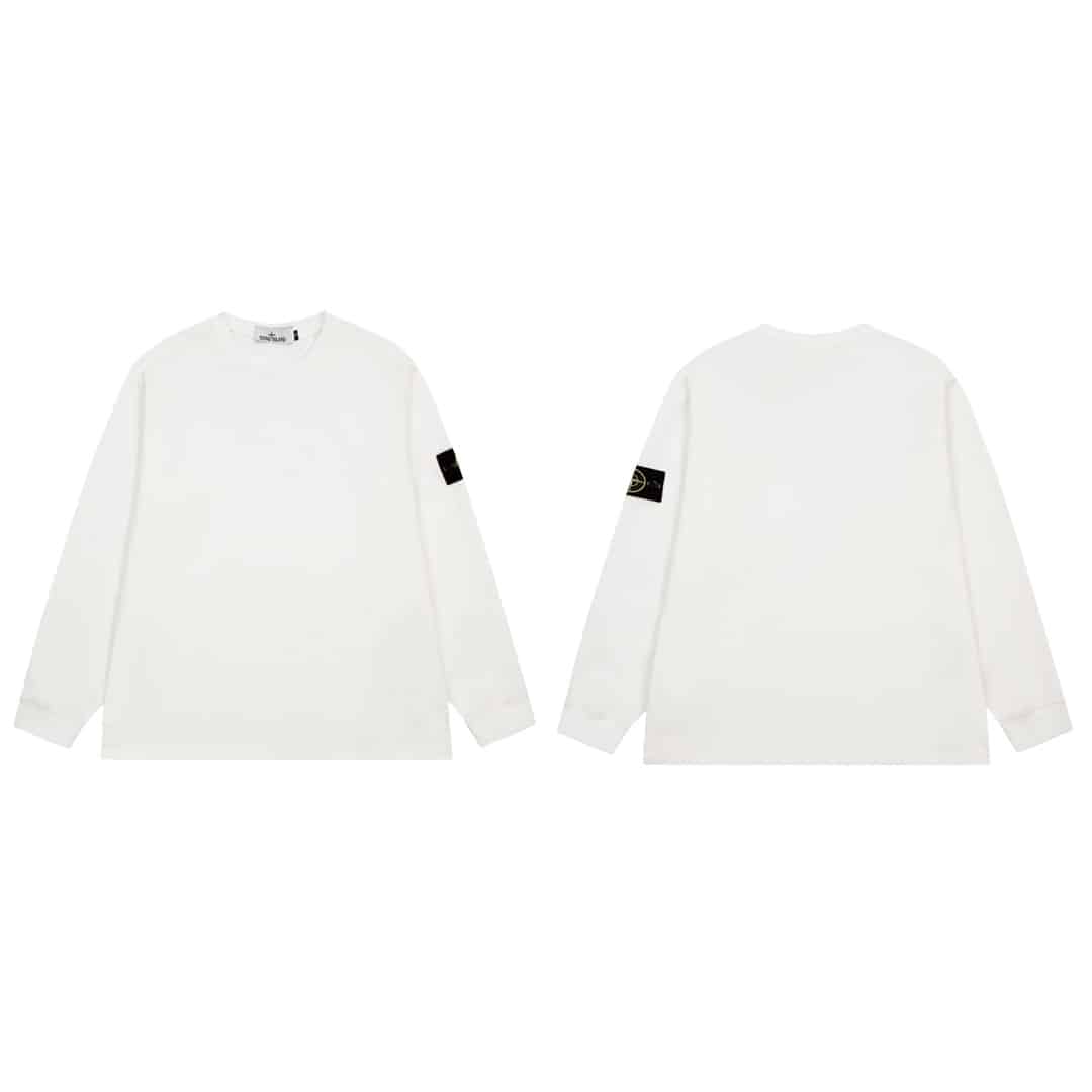 長褲, 長袖, 襯衫, 衛衣, 棒球服, 棉服, 夾克 - KL#J10 #STONE ISLAND 石頭島官網同步圓領長袖袖章衛衣 外單訂貨 面料 輔料 袖標 均是