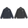 長褲, 長袖, 襯衫, 衛衣, 棒球服, 棉服, 夾克 - KL#J07 MLB MY 洋基隊22ss最新款NY滿印水洗藍牛仔外套情侶夾克 MLB最受小紅