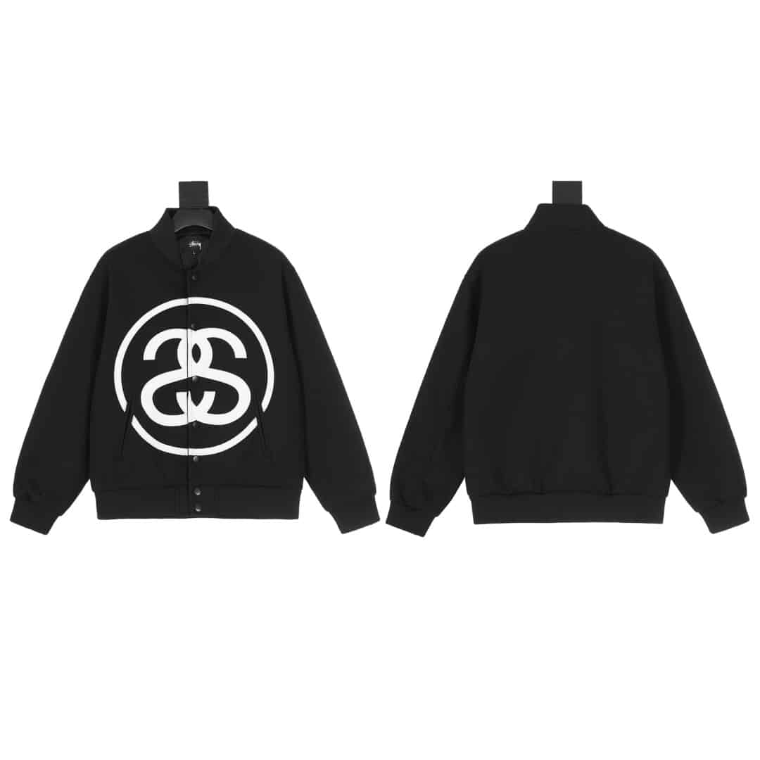 長褲, 長袖, 襯衫, 衛衣, 棒球服, 棉服, 夾克 - KL#J21 STUSSY 23SS 春季新款經典雙S 大logo棒球服外套 王炸爆款這件夾克真的太帥了