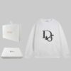 衛衣, GUCCI - BJK DIOR迪奧壓花加定位燙畫雙工藝圓領衛衣 ☘️採用定製定染高克重420g原版面料 11工藝製作