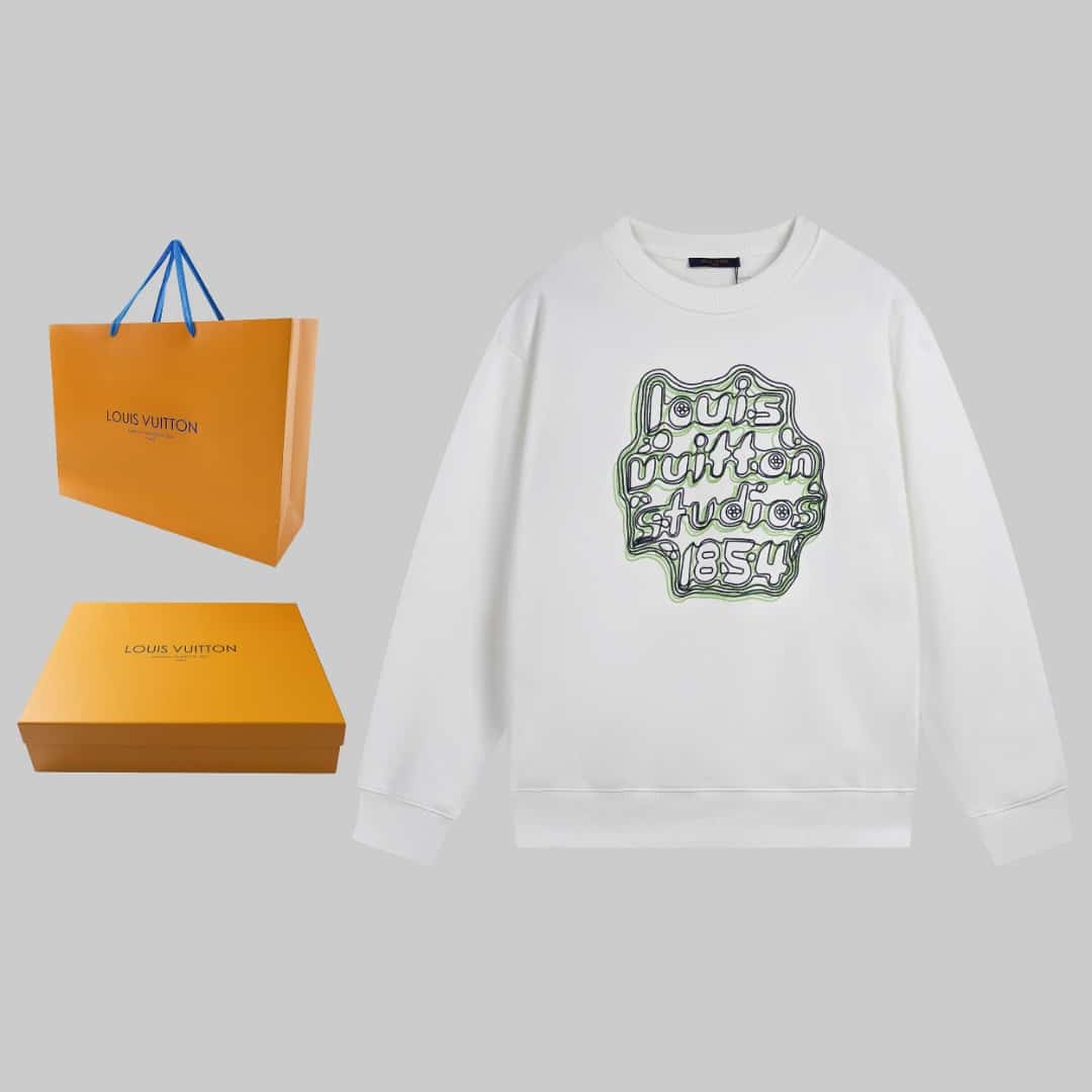 衛衣, GUCCI - BJK ❤ LV驢家2023 秋冬新款 官網同步上新 面料定織定染🍀420克重精棉雙股32S毛圈面料 經過洗