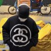 衛衣, 棒球服, 棉服, 夾克 - 款號 亞版os版型 sxxl Nike x Stussy 聯名款 SS23 Logo圖案印花圓領