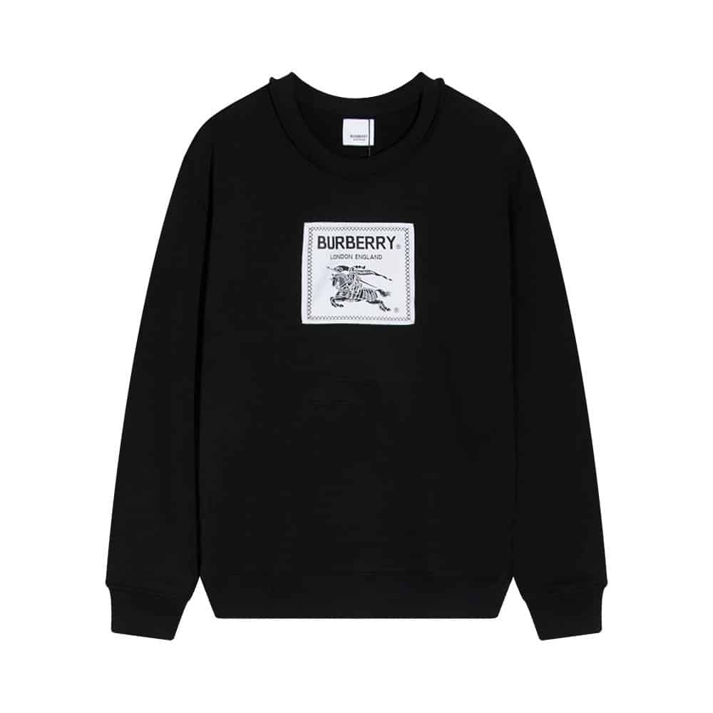 長褲, 衛衣, 棒球服, 棉服, 夾克 - YES 980 高端定製 最高品質BBr戰馬字母logo圓領衛衣 採用定製460g原版厚重雙股雙紗純棉面料