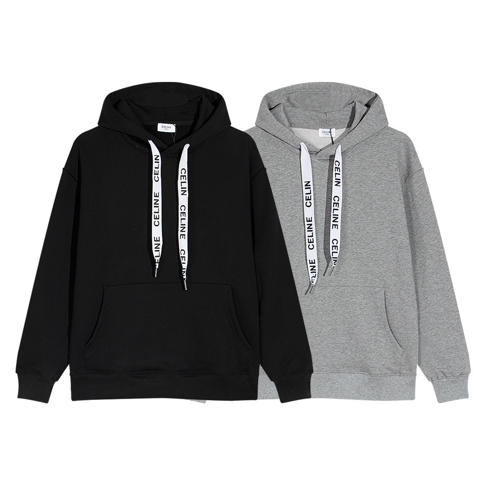長褲, 衛衣, 棒球服, 棉服, 夾克 - YES#952高端定製 最高品質Celine經典連帽衛衣 採用定製460g原版厚重雙股雙紗純棉面料,同缸無