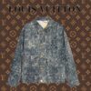 LOUIS VUITTON - DW  LOUIS VUITTON 路易威登 印花牛仔外套 購入原版開模打造