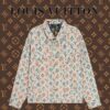 長褲, LOUIS VUITTON - DW 高品質 BUR 巴寶莉23ss最新七夕情人節植絨愛心系列牛仔外套 印花採用植絨工藝 手感極佳 上身效