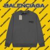 長褲, 衛衣, LOUIS VUITTON - DW 高品質 Balenciga 巴黎世家2023SS 漸變字母logo圓領衛衣 前雙漸變圖案 純棉柔軟面