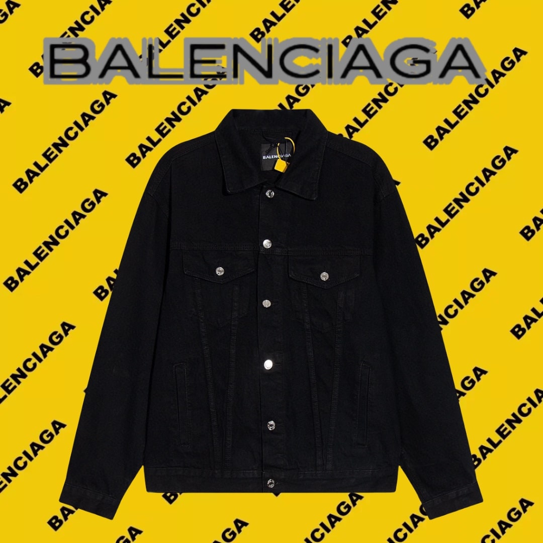 衛衣 - DW 高品質 Balenciga 巴黎世家2023SS 膠布外套～後背 標準的康麗直噴數碼技術和數碼漸變印
