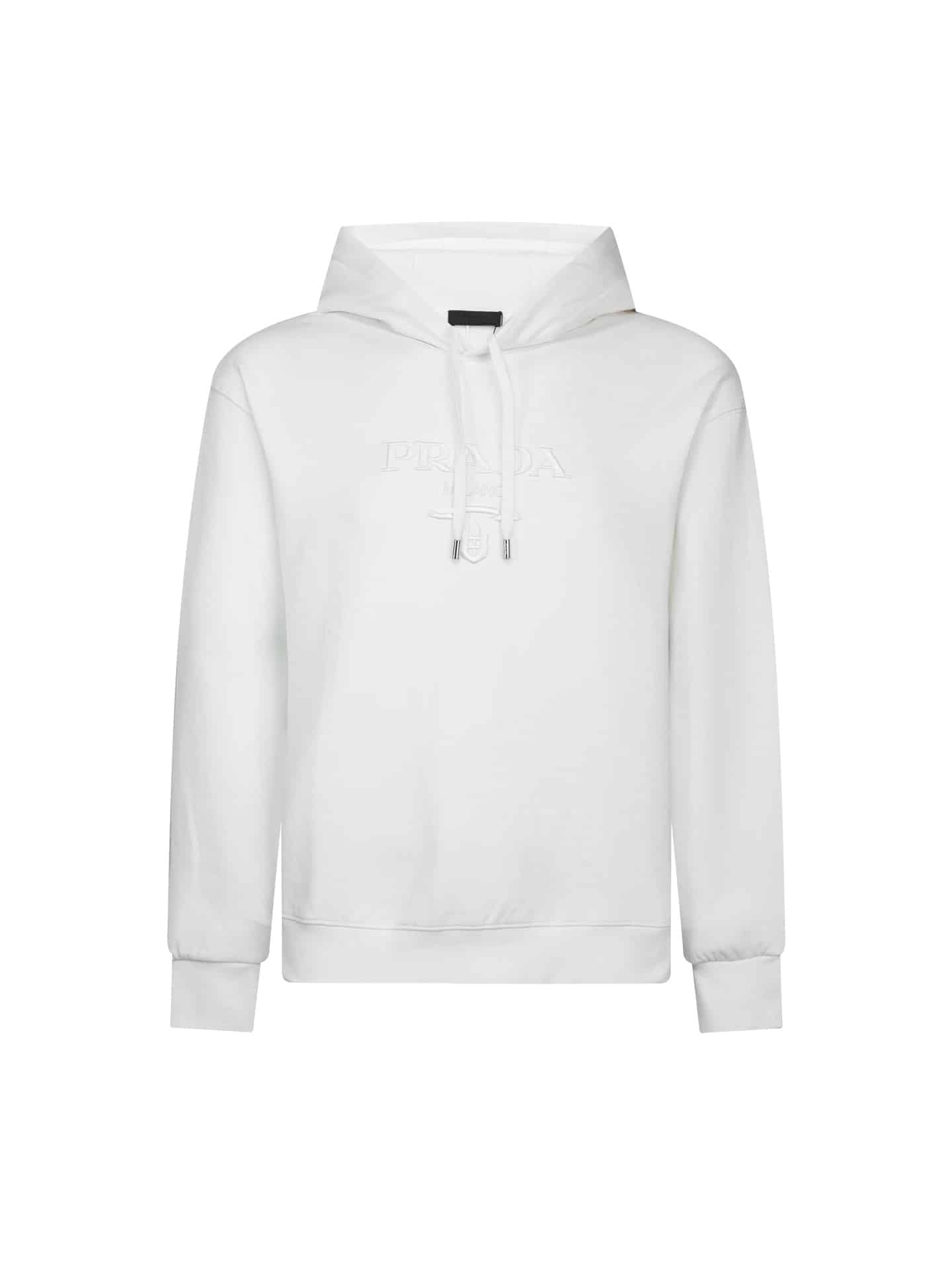 衛衣 - 061# (Z版本)Prada普拉達經典官網款 字母Logo凹凸高密度刺繡連帽衛衣 男女同款