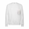 衛衣 - 062# (Z版本) LOEWE羅意威經典官網款 大口袋Logo實心繡圓領衛衣 男女同款 采