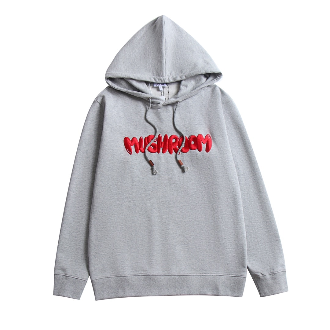 衛衣 - 073# 🏷️ Loew* 23秋冬新款刺繡衛衣經太典款啦 今年超清新簡單前後立體3D繡花 就沒