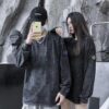 長褲, 長袖, 衛衣, 夾克 - WEI W902# Stone Island 23ss石頭島經典logo袖章 重磅水洗長袖 百搭情侶款打底圓