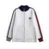 長褲, 長袖, 衛衣, 夾克, GUCCI - 066# GVC2023秋冬新款登陸重工藝針織布拼毛衣 經典徽標字母LOGO印花設計 高奢風格外套