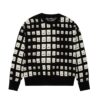 - RS AC21#貨穩「2023秋季新款」 ACNE STUDIOS 馬賽克方塊笑臉毛衣開衫針織衫 2023