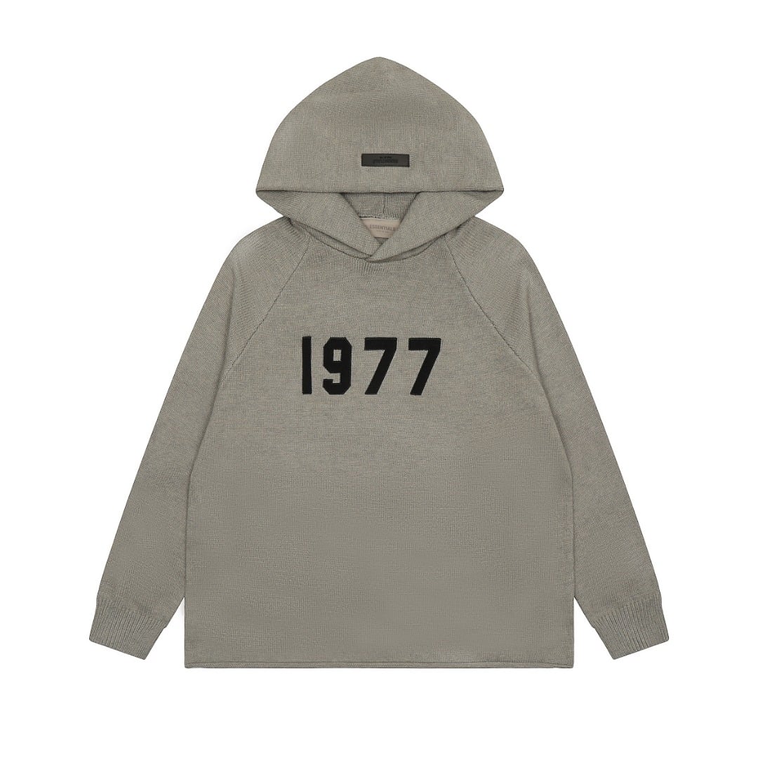 - RS FG07#「市場最高品質」 FOG FEAR OF GOD復線ESSENTIALS 1977圓領連帽