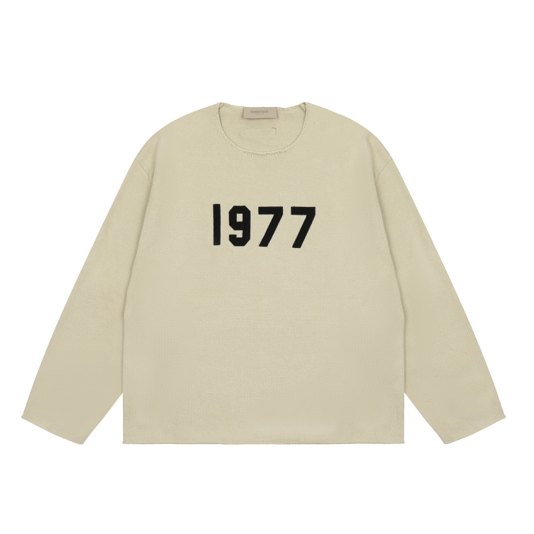 - RS FG06#「市場最高品質」 FOG FEAR OF GOD復線ESSENTIALS 1977圓領連帽