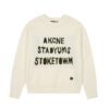 - RS AC11#「2023秋季新款 貨穩」 ACNE STUDIOS 經典綠色黃色笑臉毛衣 今年大火的品牌