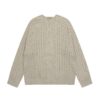 - RS FG05# 「市場最高品質」 FOG FEAR OF GOD復線ESSENTIALS 麻花圓領毛衣