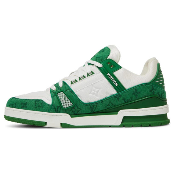 Louis Vuitton Trainer “Green Monogram Denim” 1A9JHV