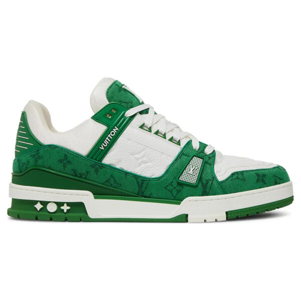 Louis Vuitton Trainer “Green Monogram Denim” 1A9JHV