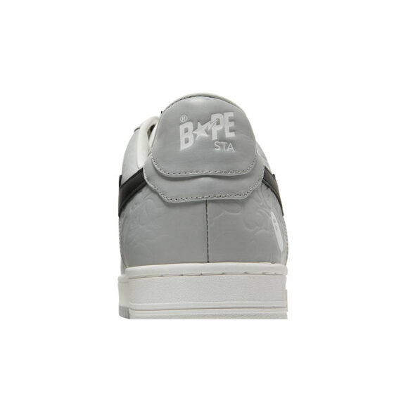 Bapesta Low M2 “White Grey” 1H70191002 WHT