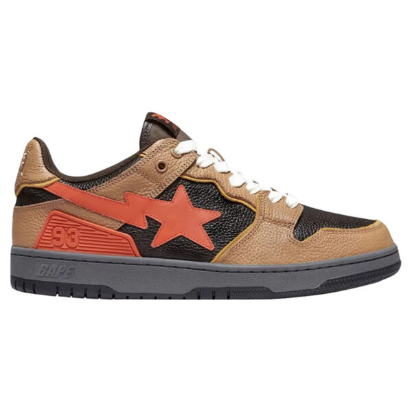 Wmns Sk8 Sta “Black Orange” 1H80291021 BLK